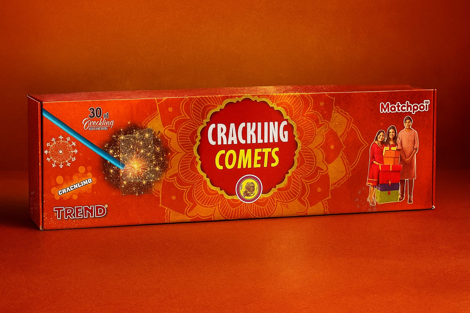 Crackling Comets (lolipop) (5 Pcs)