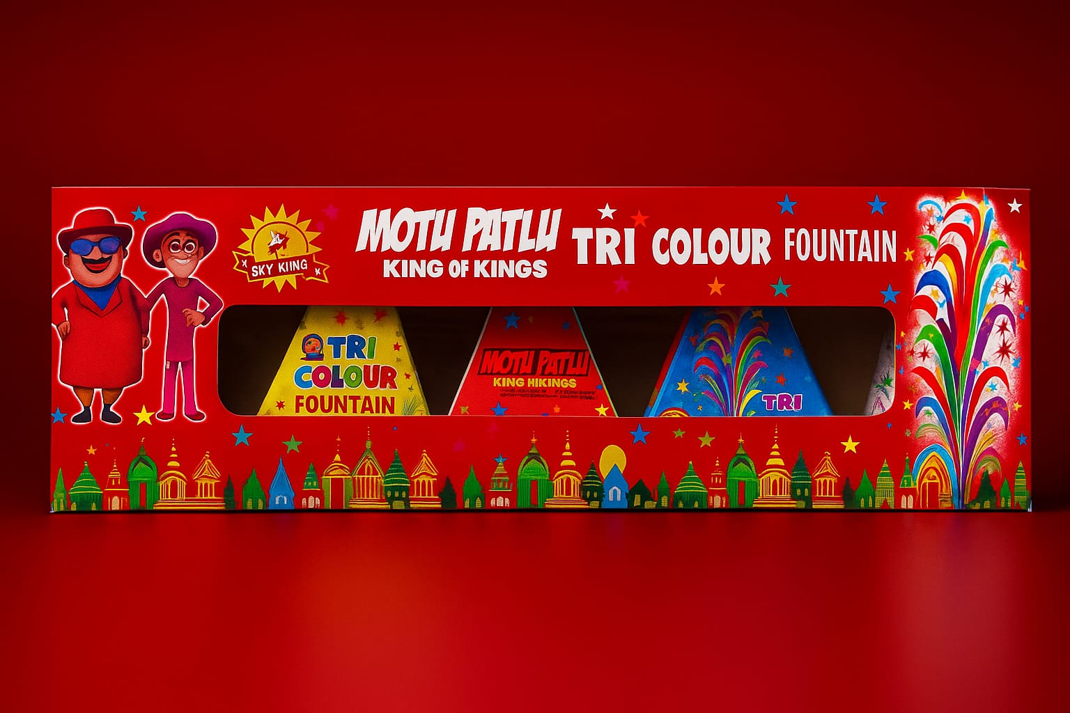 Motu Patlu Tricolour (5 Pcs)